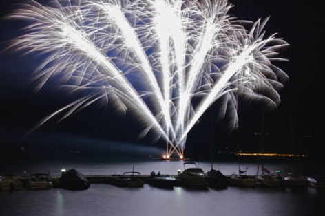 Maccagno - fuochi d'artificio